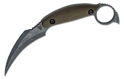  Karambit Knife with Sheath – Small Fixed Blade Knives – Claw  Knife Micarta Handle Sharp Blade – Camping Knives – Mini Karambits for Men  and Women – Best for Hiking