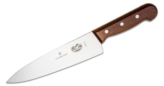 Wide Stainless Steel Spreader Kitchen Knives for Sandwiches Butter Cheese,  Wood Handle, 8” (4) 