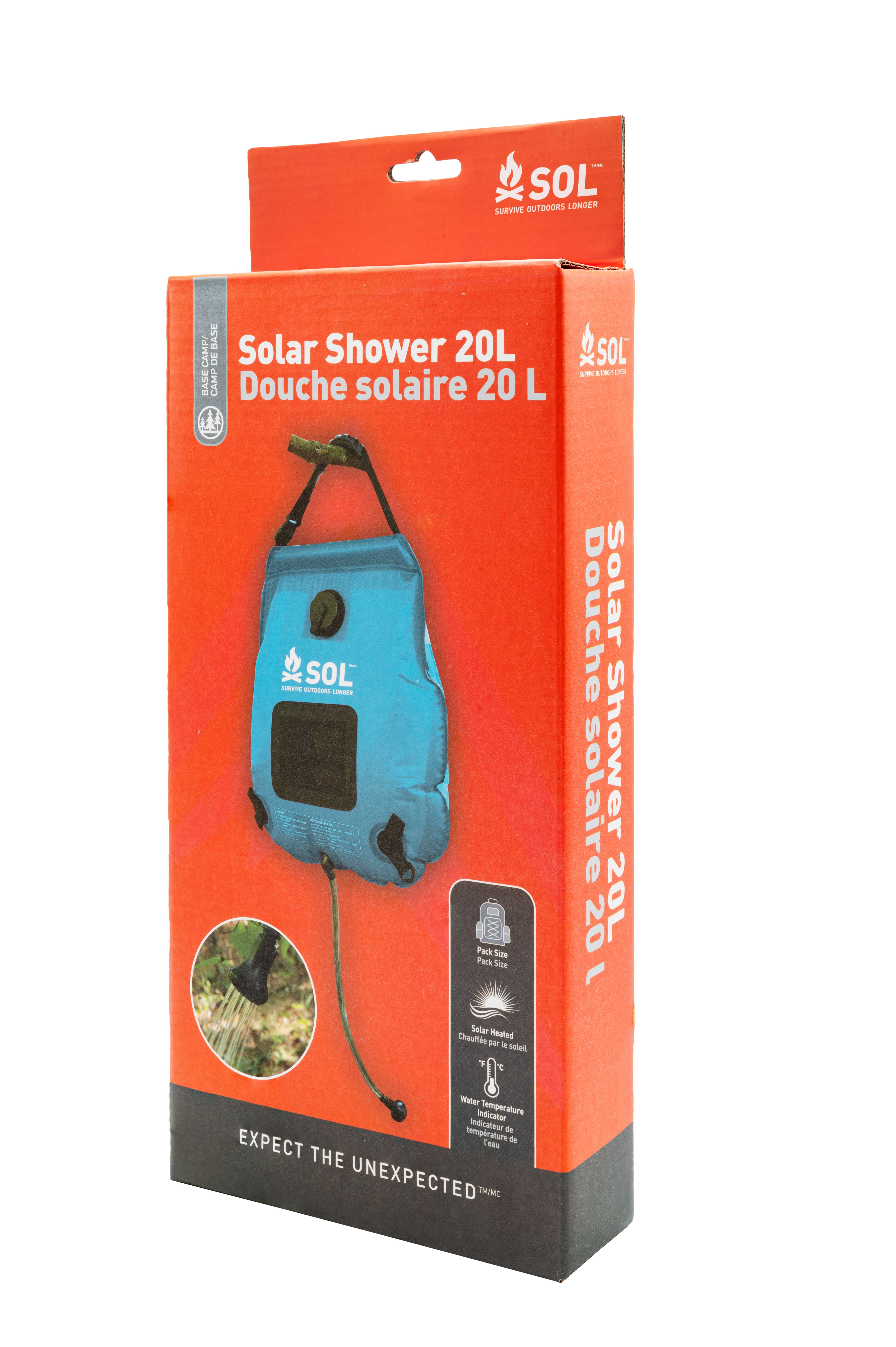 Camping Solar Shower 20L - SOL