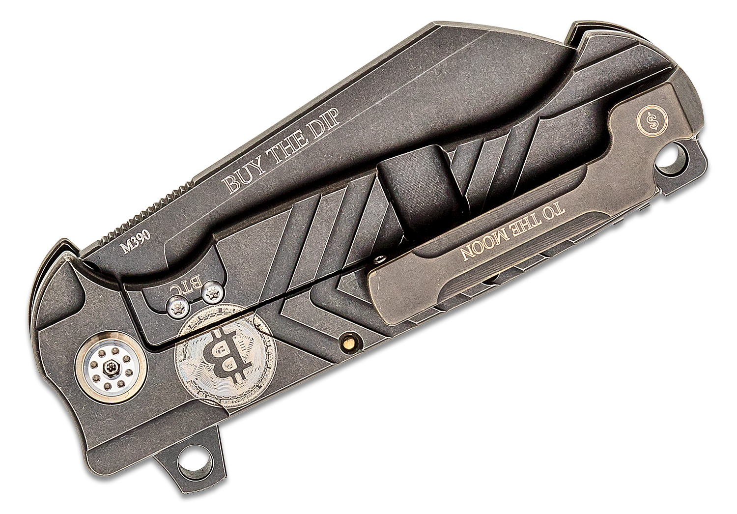 Andre De Villiers Knives Crypto Butcher Flipper Knife 4