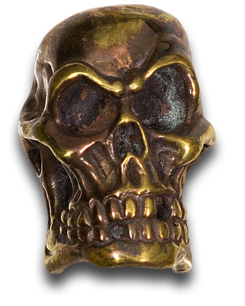 Brass clearance skull beads