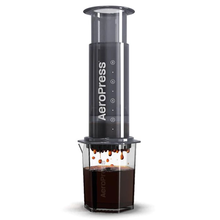 AeroPress Go Coffee Maker, Stainless Steel Filter, & Flow Control Filt