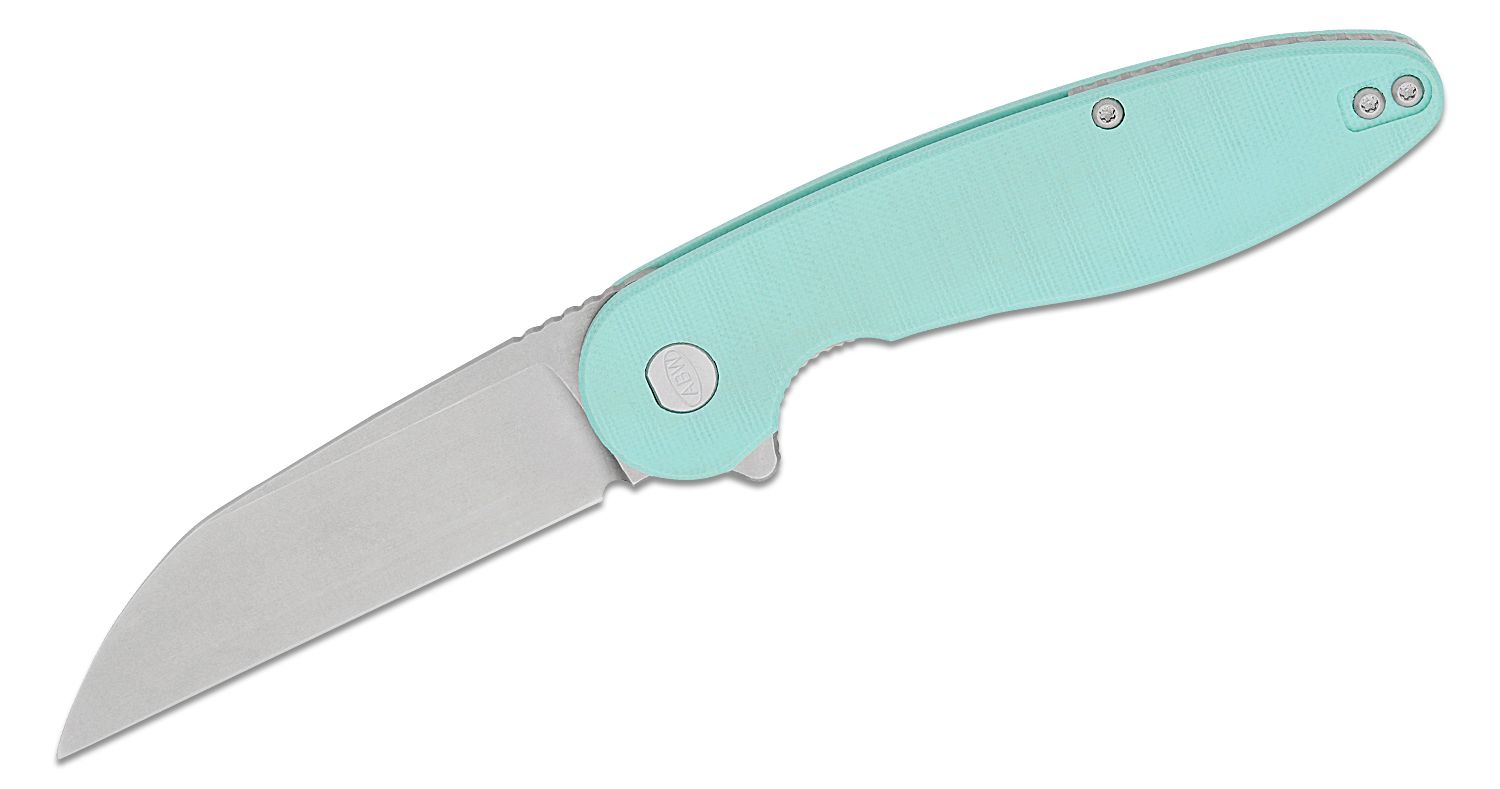 MERCATOR knife - green, hartaufhart