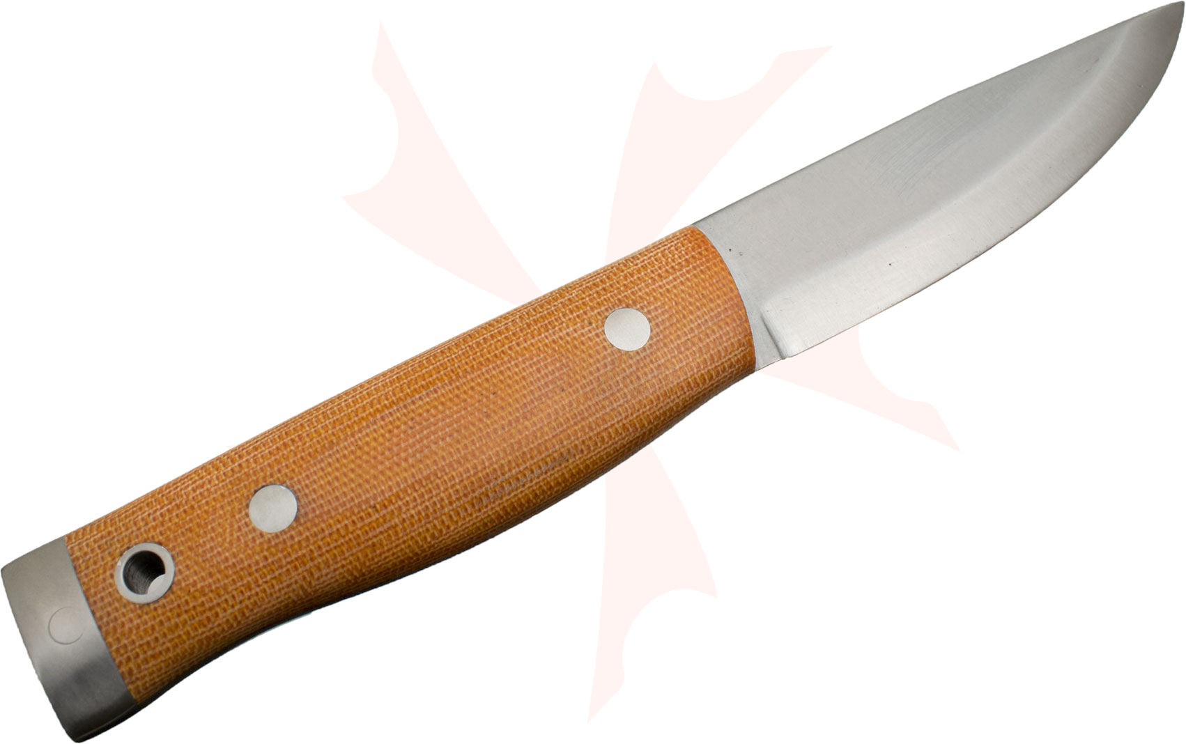 American Knife Company Compact Forest Fixed 3.875" Blade, Natural