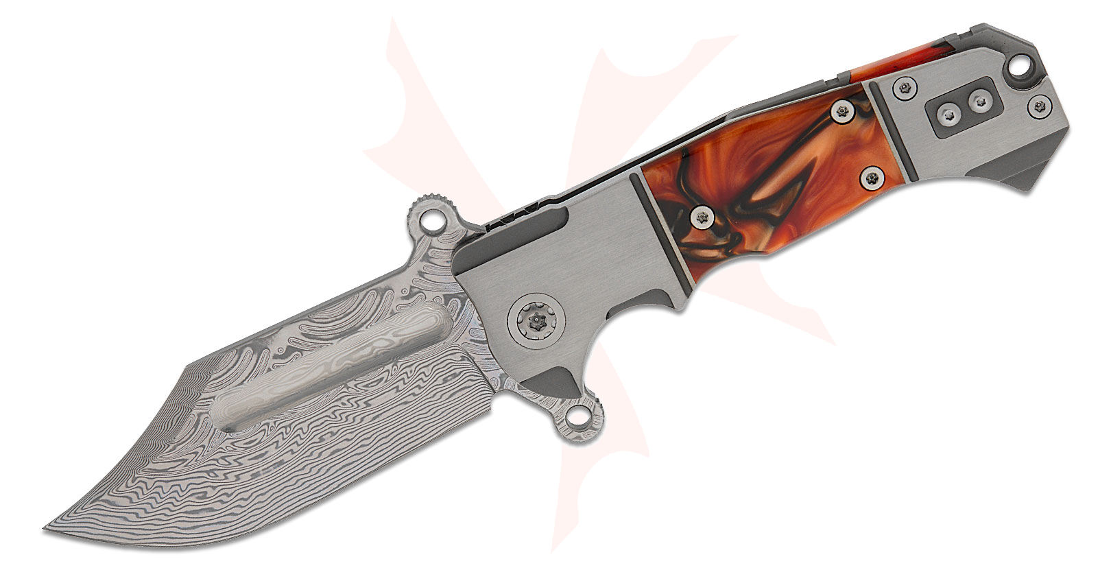 Andre De Villiers Knives Badlands Bowie 2 #10 Flipper Knife 4