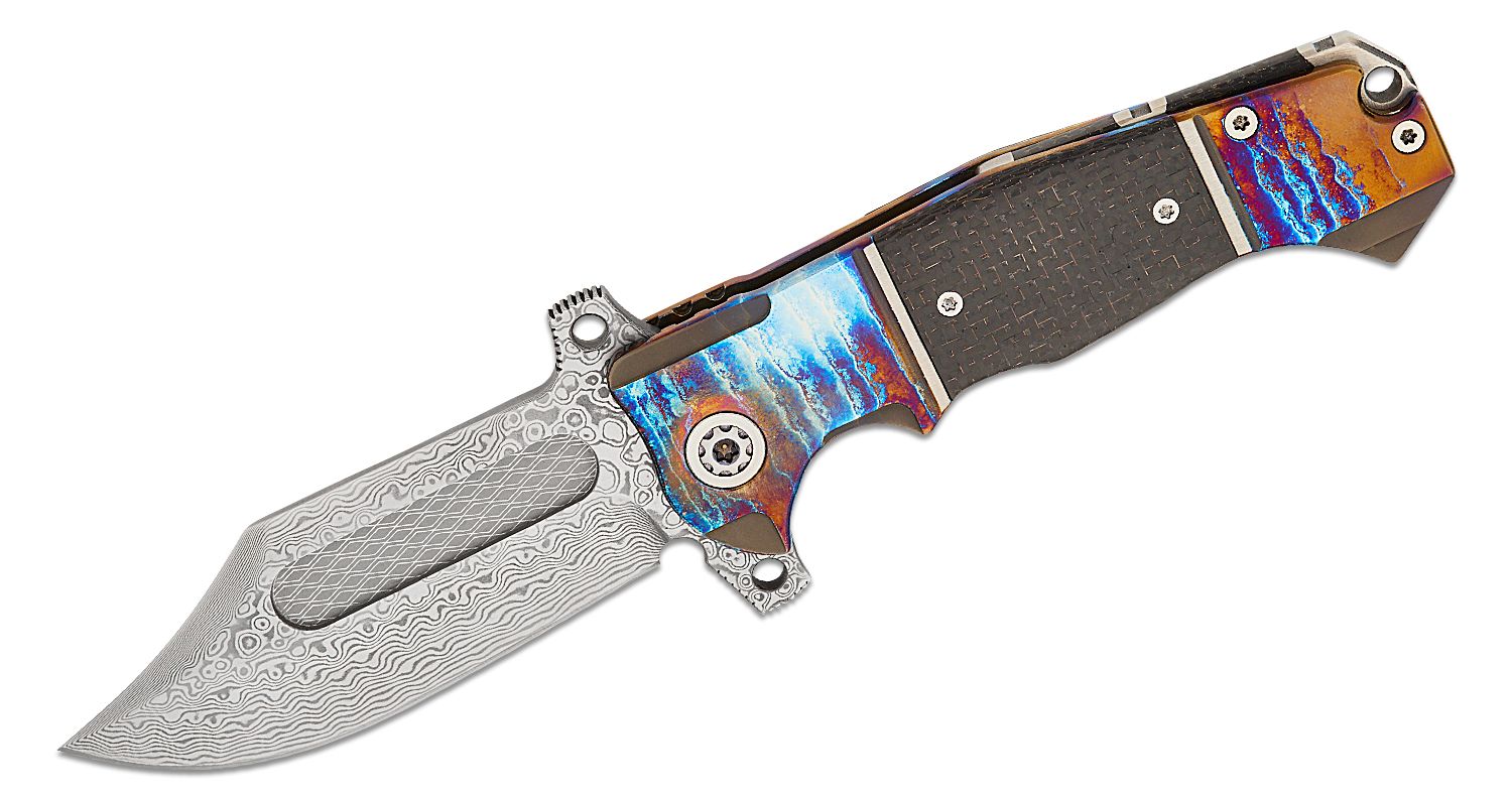 Andre De Villiers Knives Badlands Bowie Flipper Knife 4