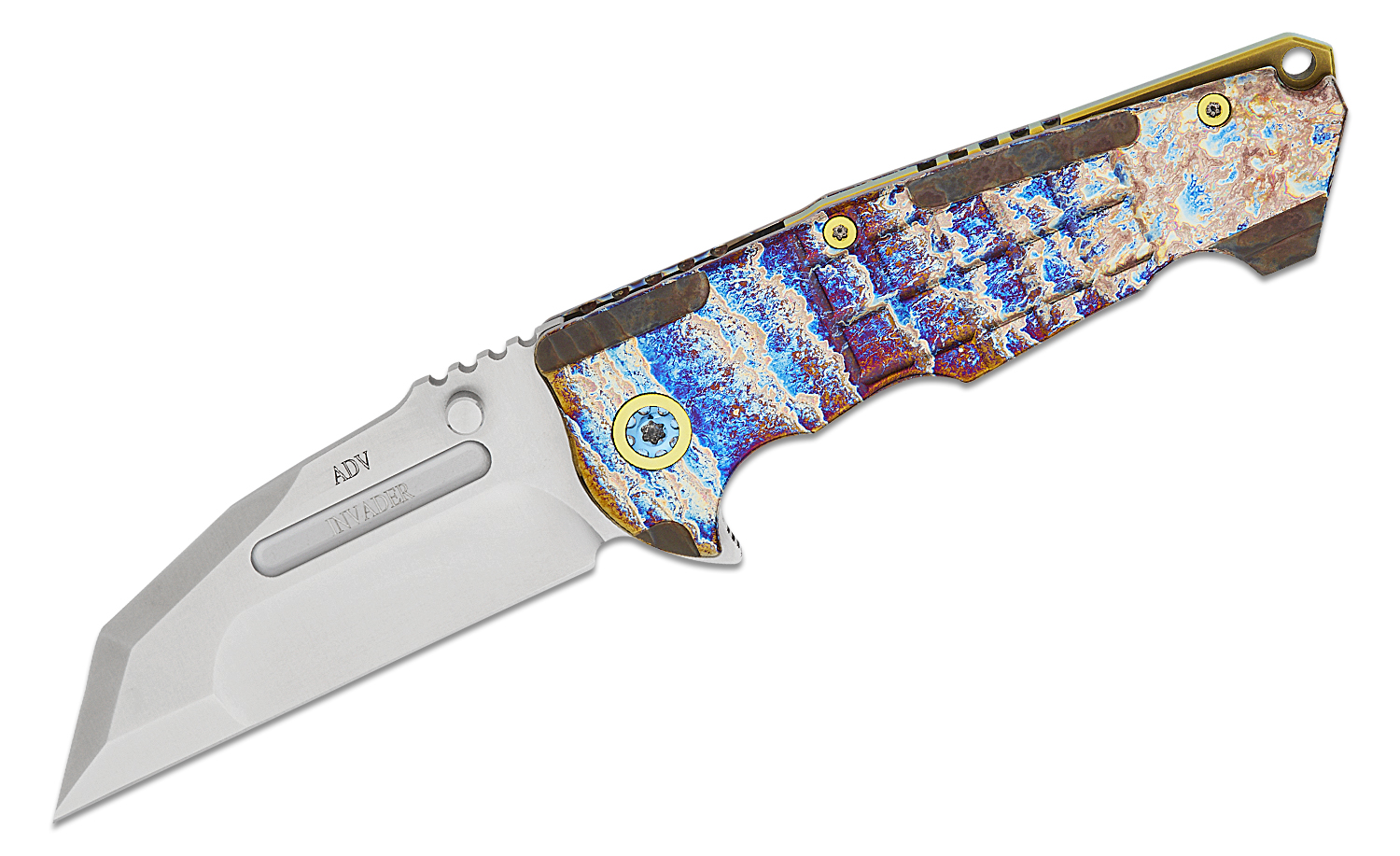 Andre De Villiers Knives Invader Frame Lock Flipper Knife 4