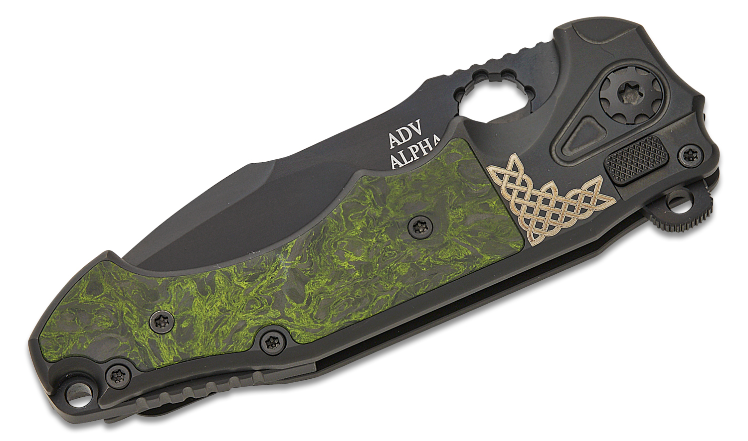 Andre De Villiers Knives Mini Alpha Flipper Knife 3.625