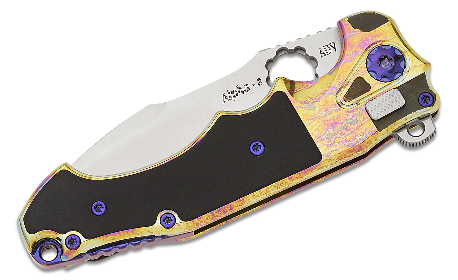 Andre De Villiers Knives Mini Alpha-S Flipper Knife 3.625