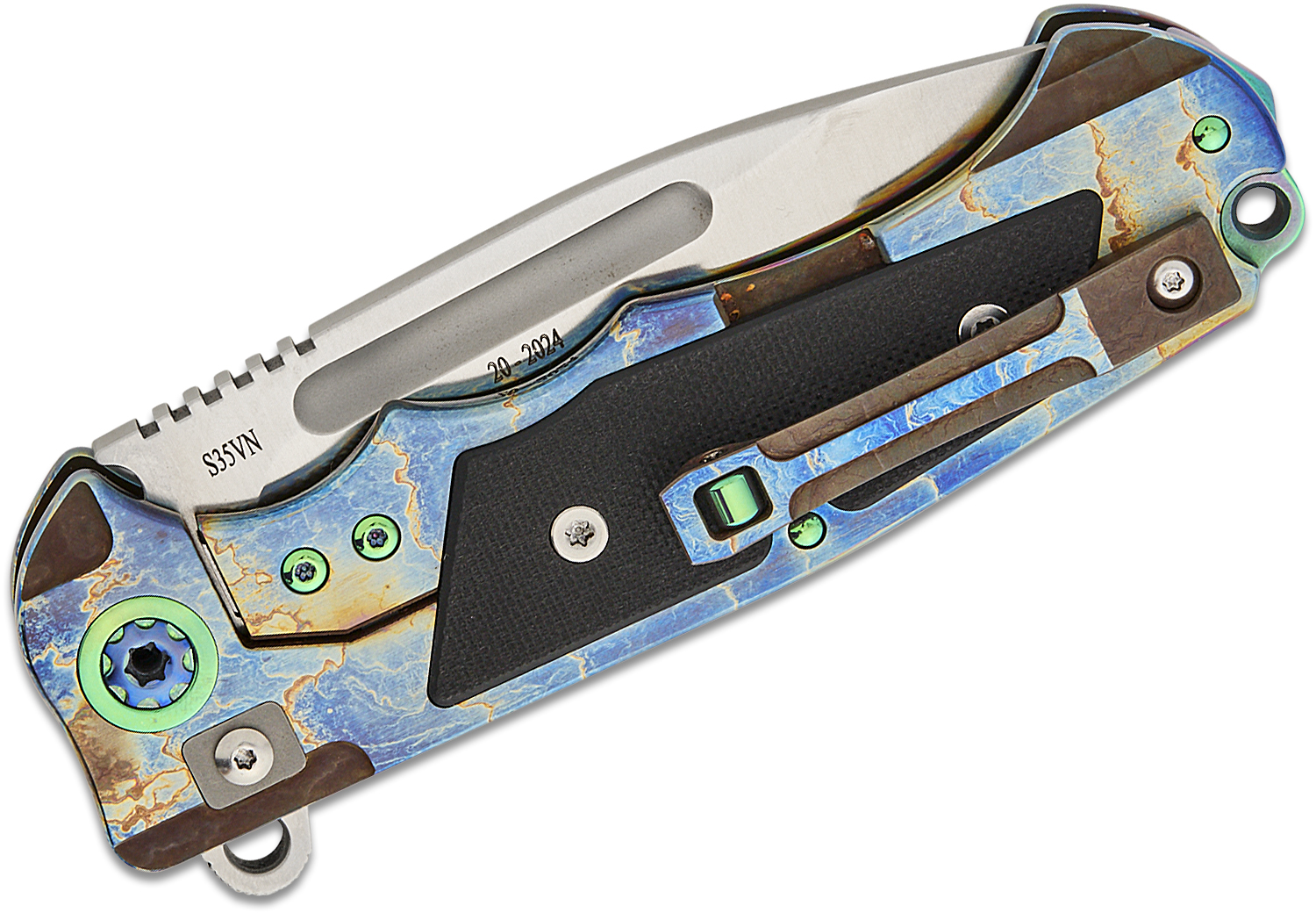 Andre De Villiers Knives Mini Ratel Flipper Knife 3.625