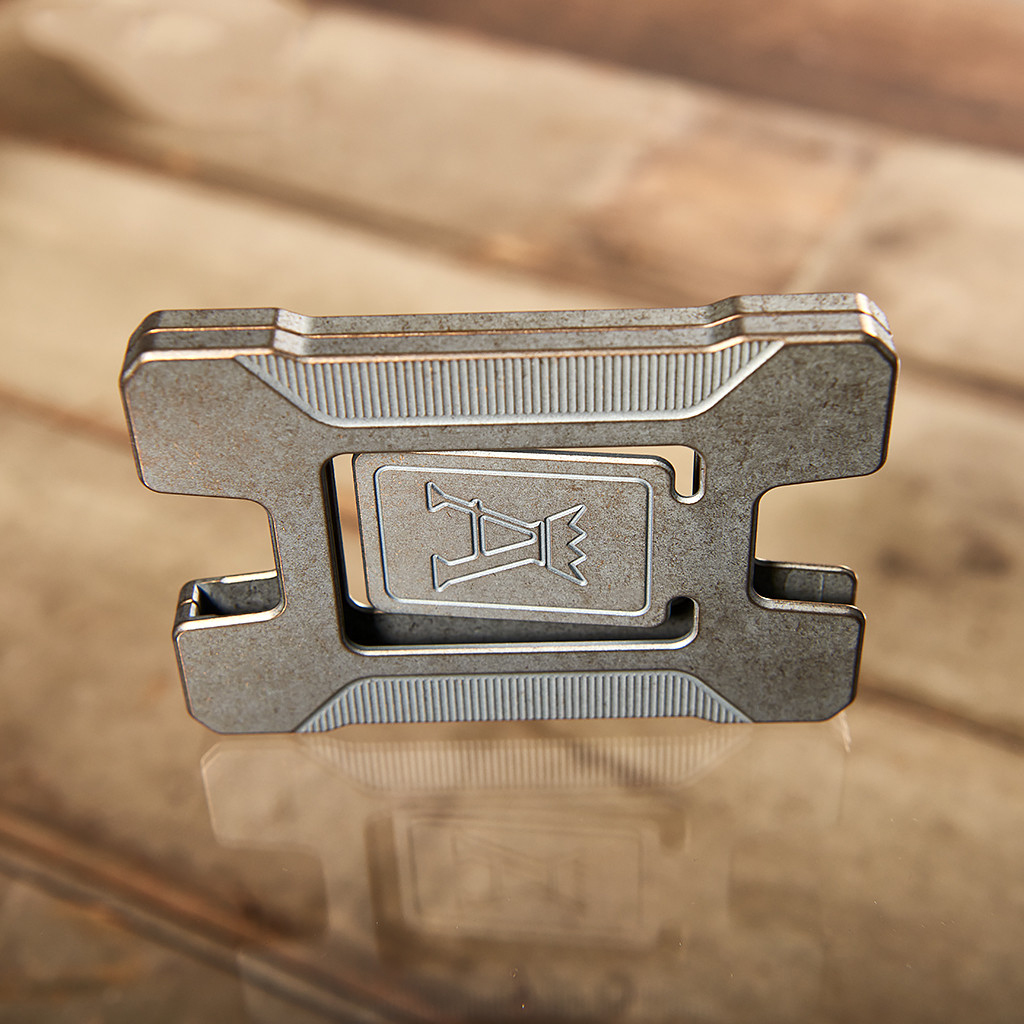 Jens Anso Custom Matrix Cuprum Copper Titanium Credit Card Holder -  KnifeCenter - Discontinued