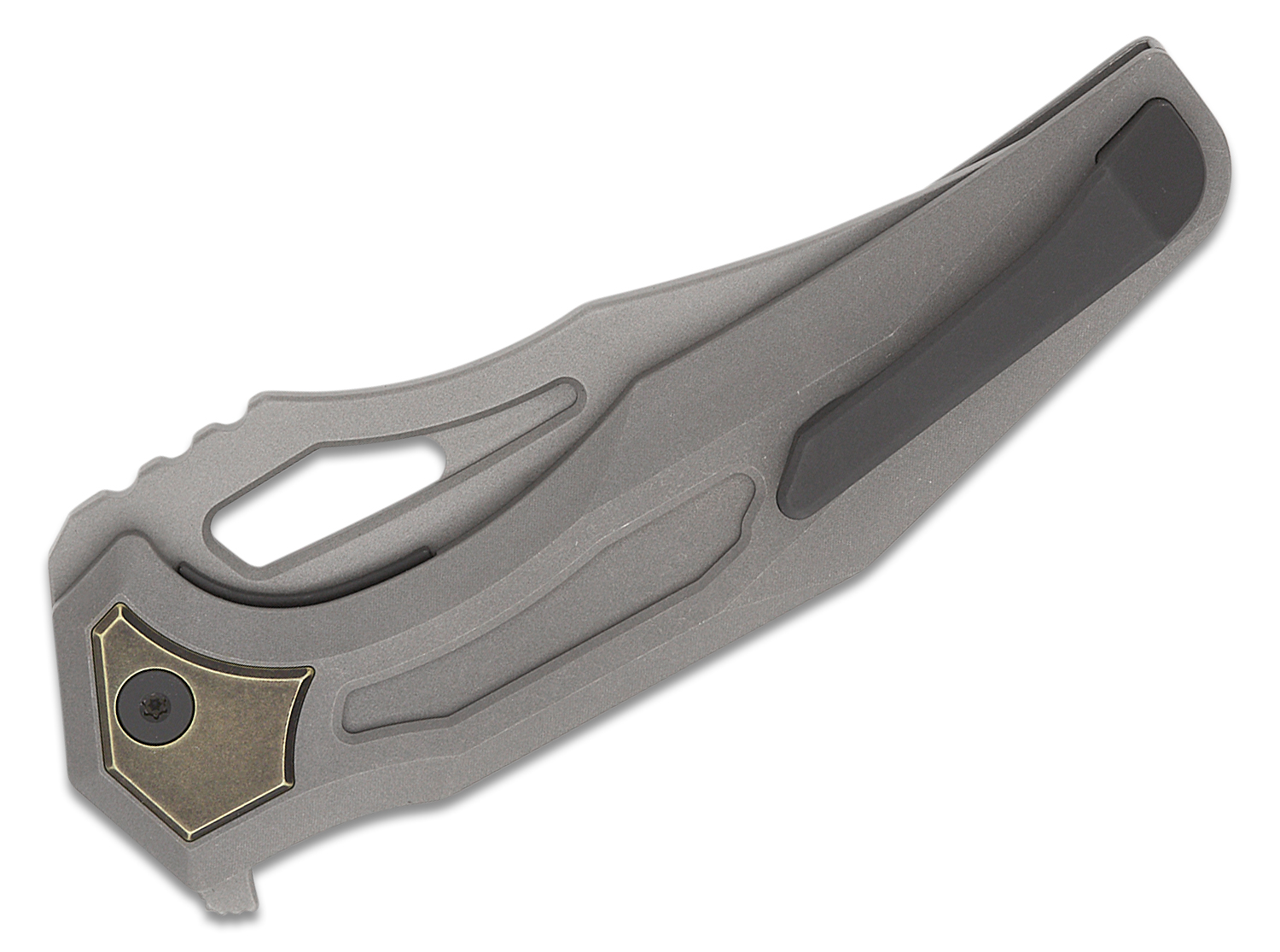 Arcane Design The CRYPT Flipper Knife 3.75" M390 Stonewashed Persian