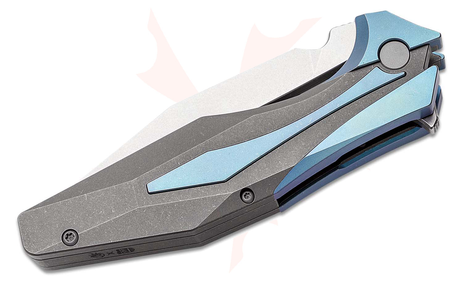 Arcane Design/Isham Bladeworks PLEXUS Flipper Knife 3.56" M390