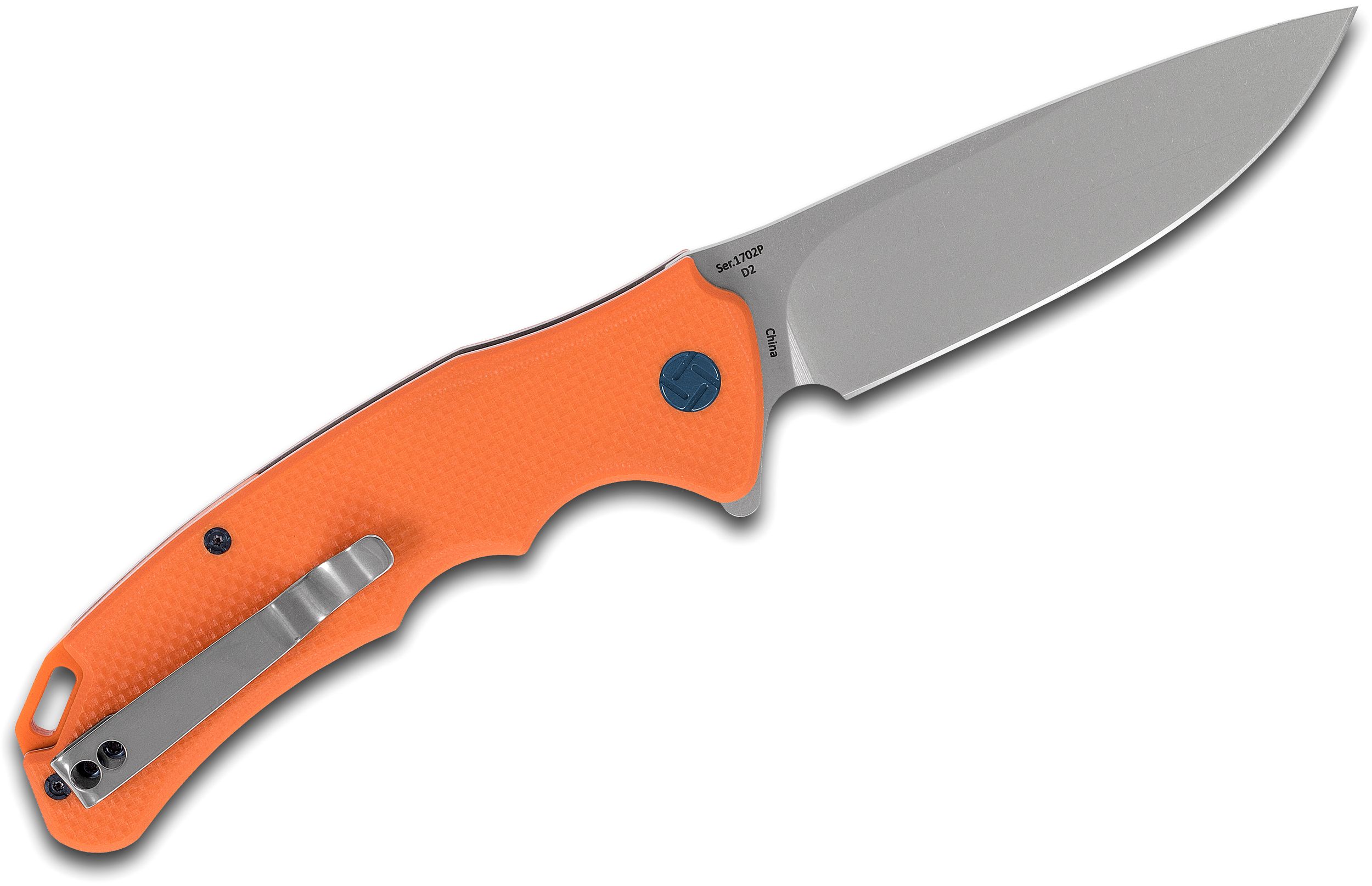 Hunter Orange G10 Knife Scales - G10 Knife Handle Material