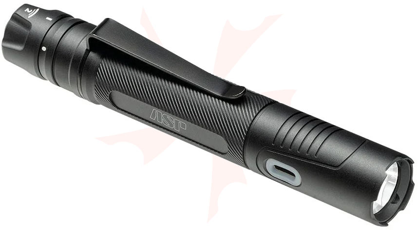 asp dual fuel tungsten rechargeable flashlight 18650 ASP Tungsten-C Dual-Fuel USB Rechargeable LED Flashlight, 600 Max Lumens -  KnifeCenter