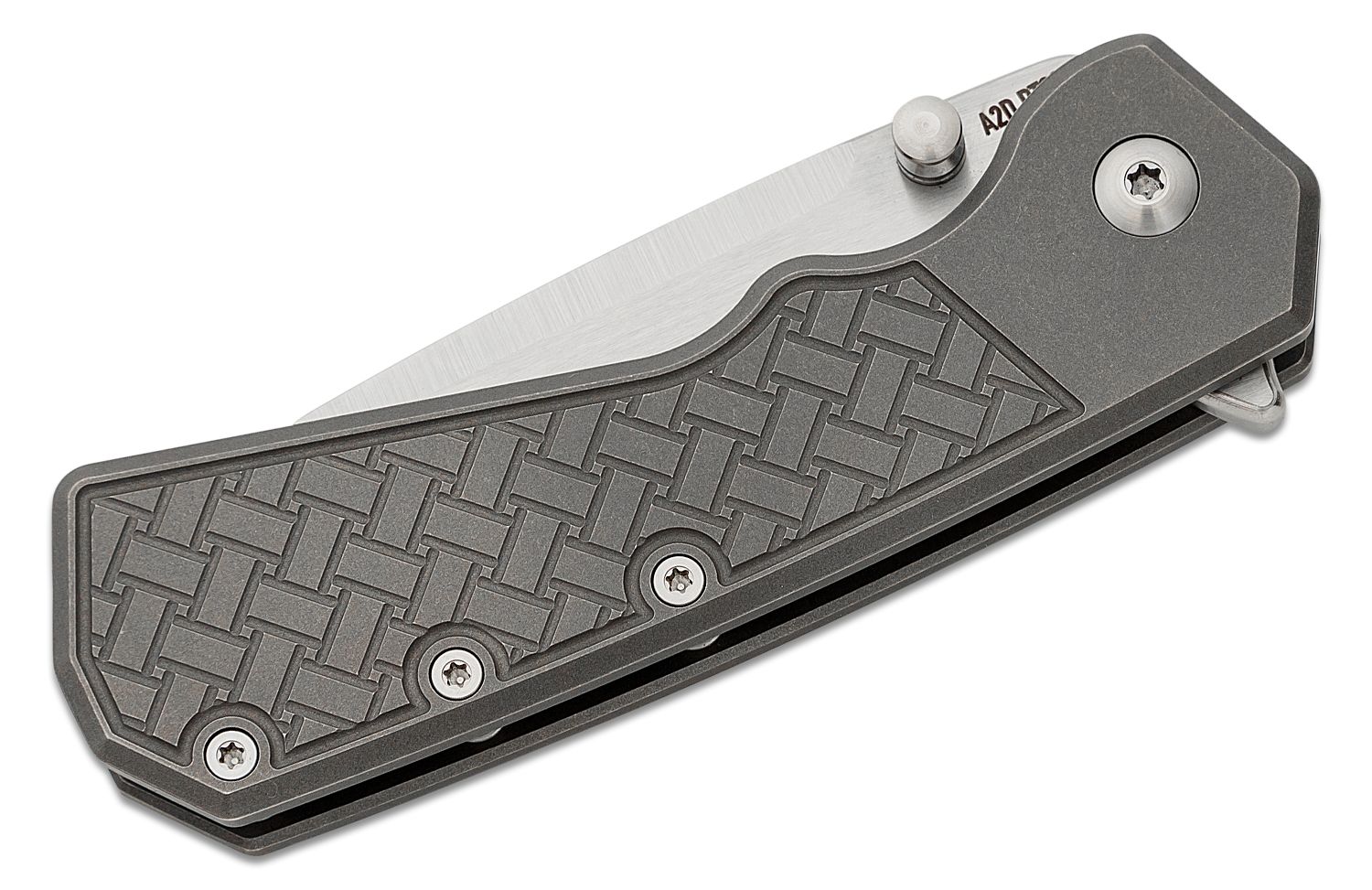 Attn2Detail Mercantile Custom Delta Prototype #4 Flipper Knife 3.38 ...