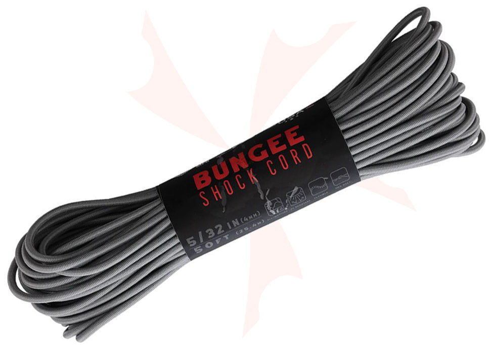 Atwood Rope Bungee Shock Cord, Gray, 50 Feet KnifeCenter RG1320H