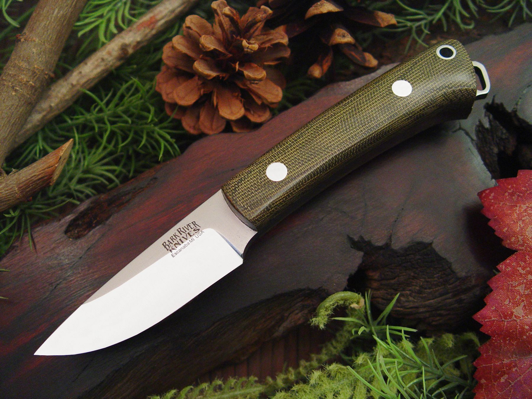 Bark River Knives Mini Fox River Fixed 2.9