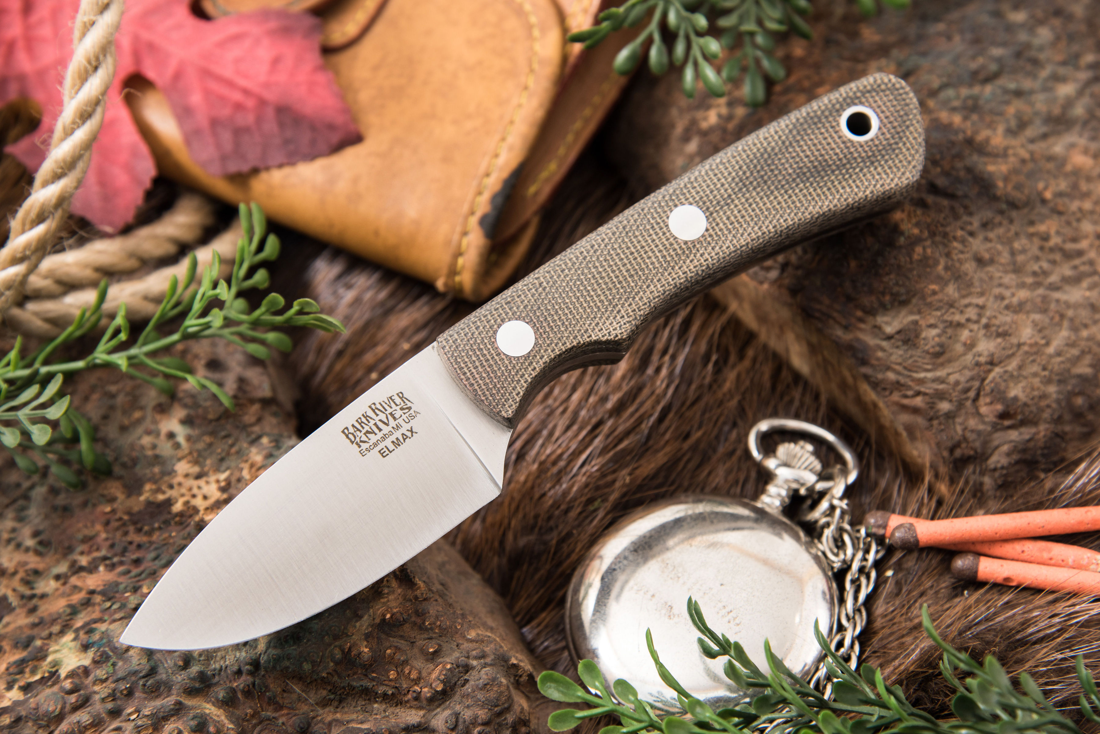 Bark River Knives PSK Fixed Blade Knife 2.175