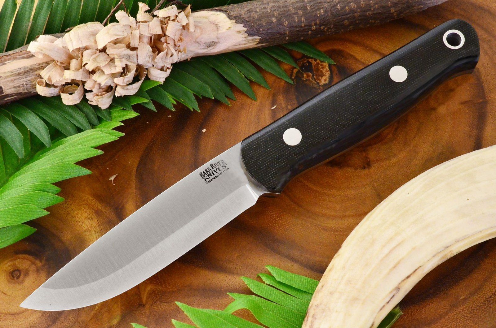 Bark River Knives Bushcrafter II Fixed 4.7