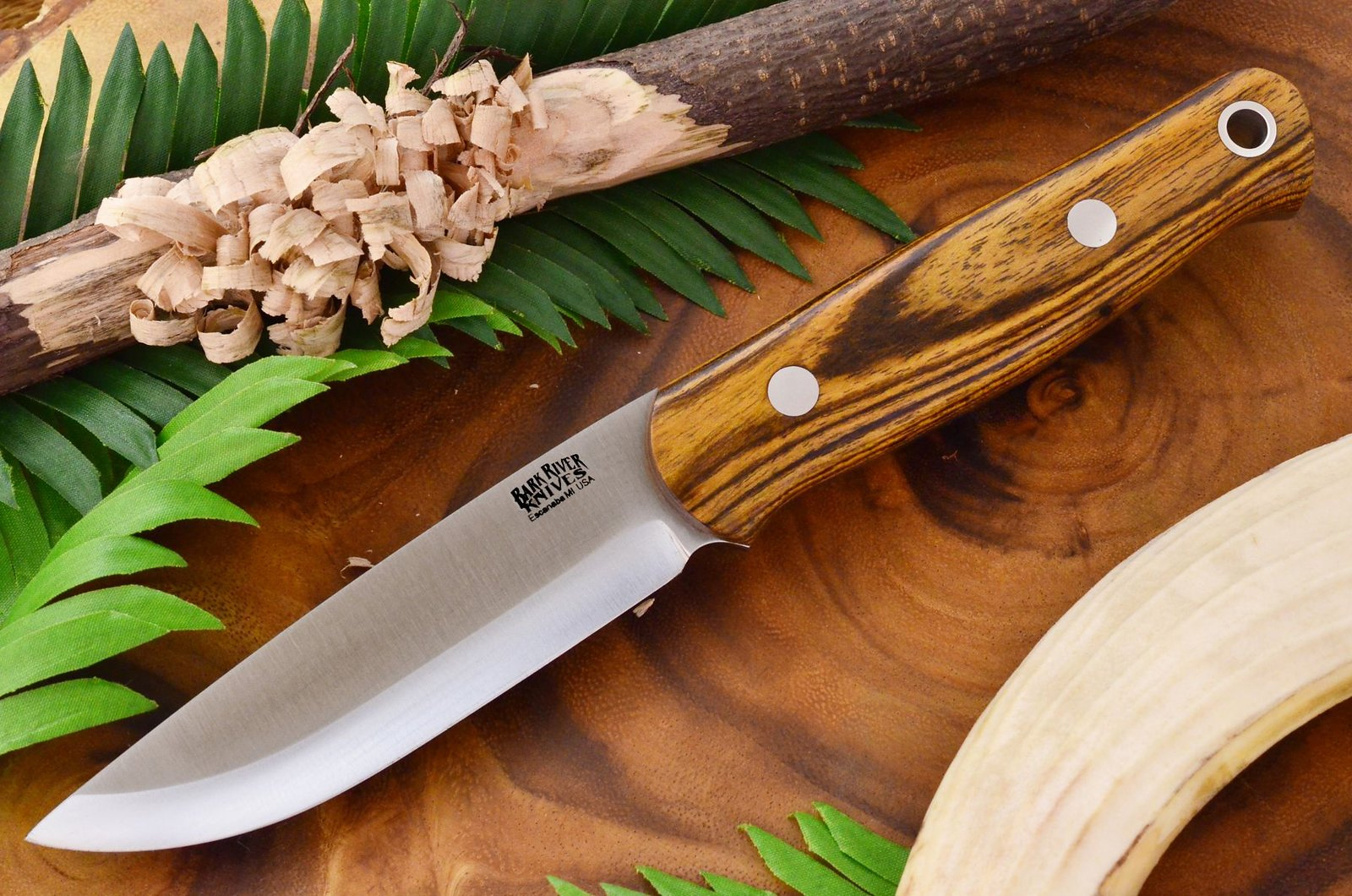 Bark River Knives Bushcrafter II Fixed 4.7