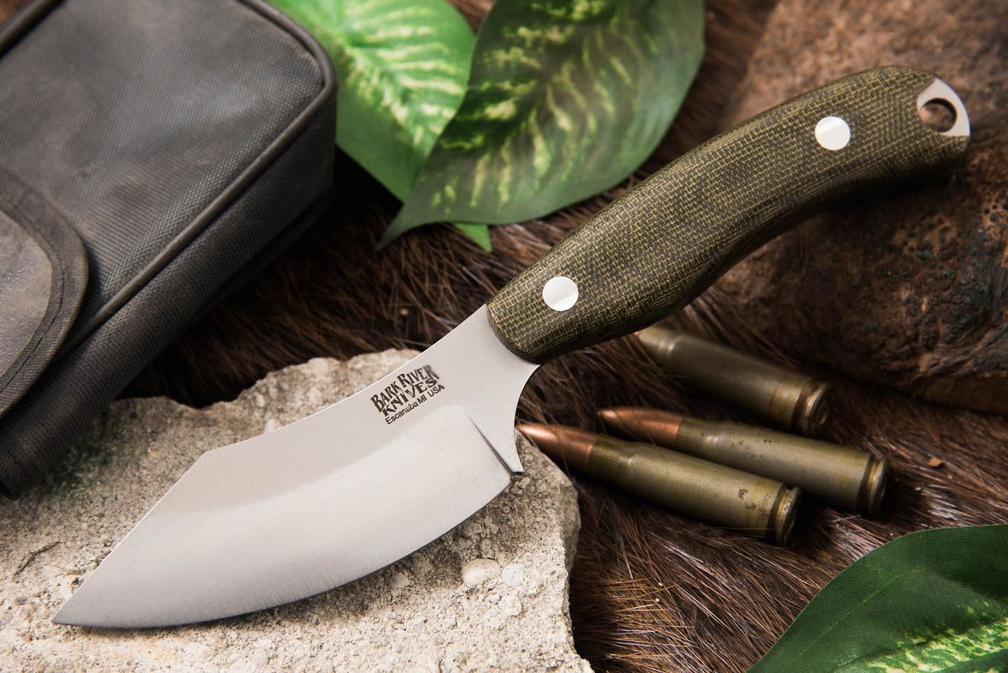 Bark River Knives JX6 Companion Fixed Blade Knife 3.675" CPM154 Satin