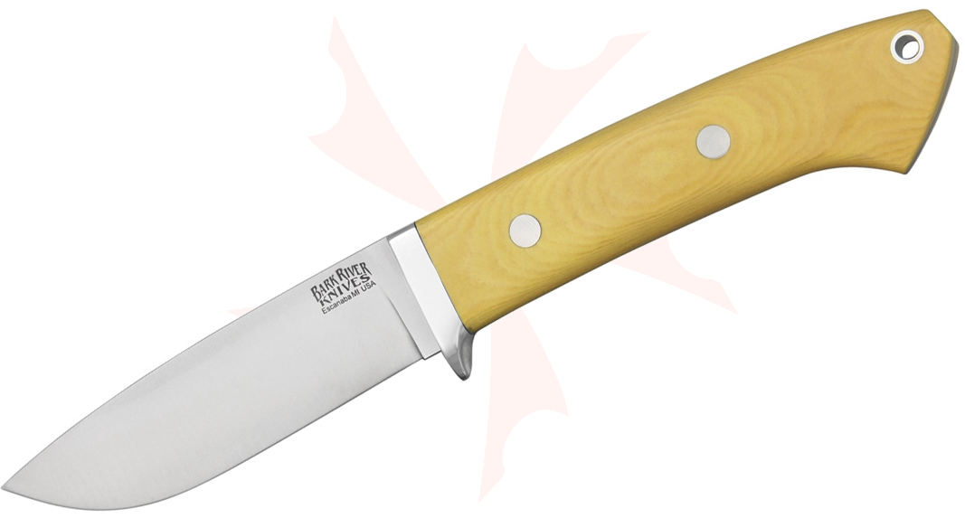 Bark River Knives Classic Drop Point Hunter Fixed 3.775