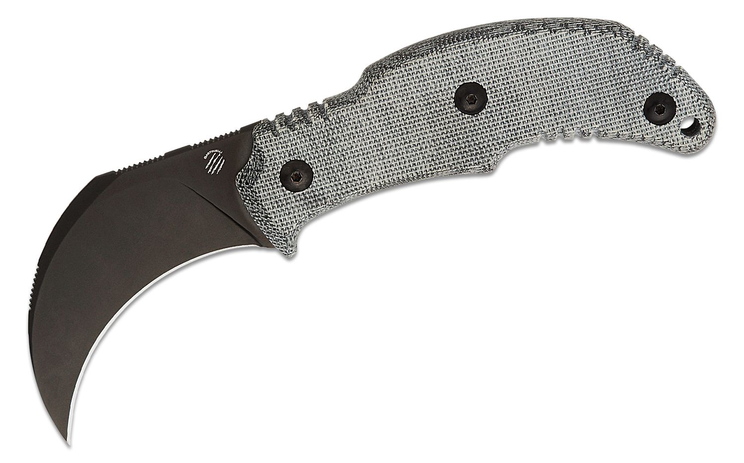 Bastinelli Creations Primal Karambit Fixed Blade Knife 2.48