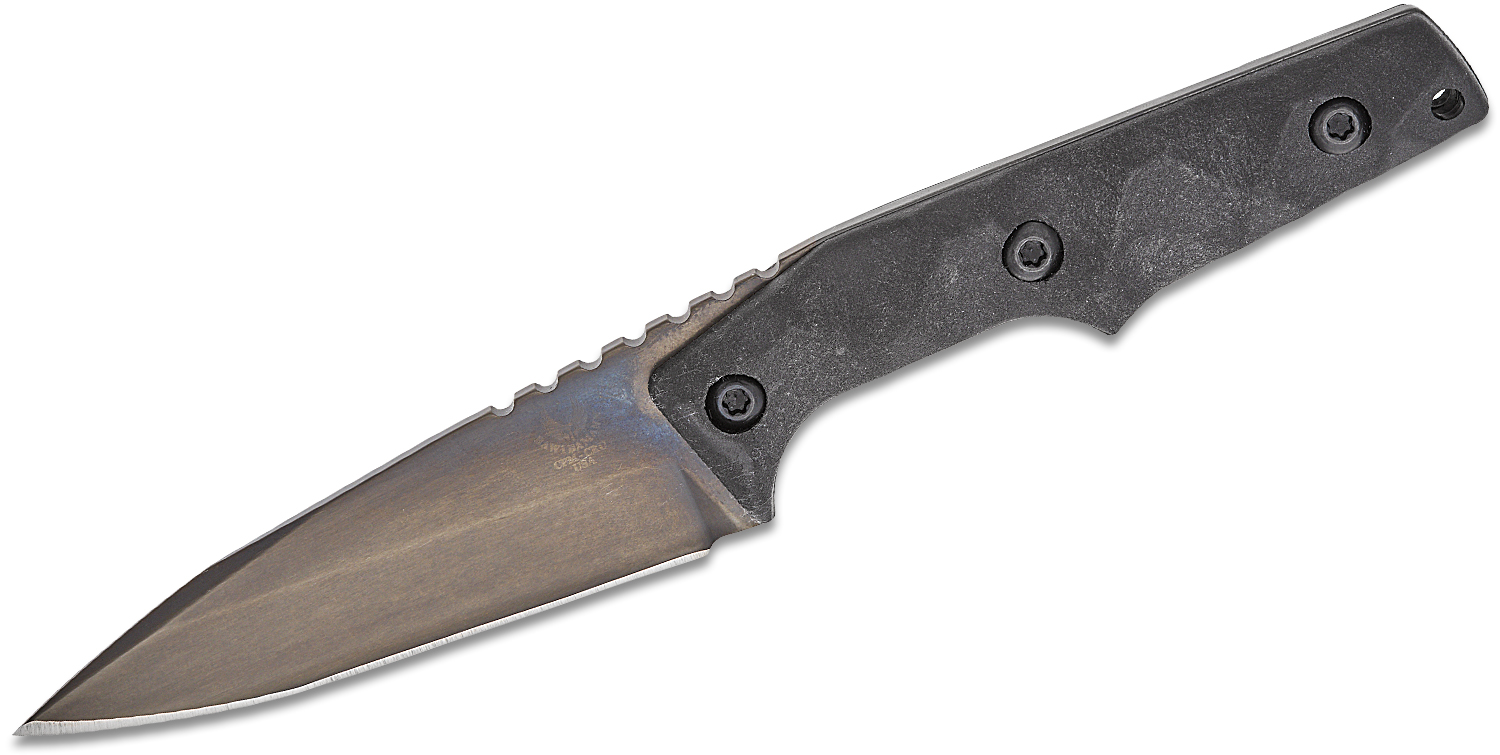 Bawidamann Blades Thick Huginn Fixed Blade Knife 3.75" CPMCruWear