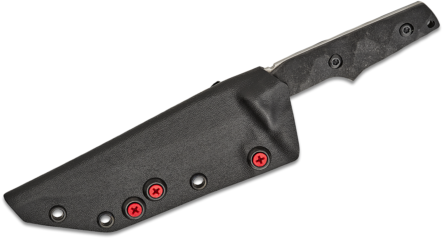 Bawidamann Blades Skeletonized Dagger Fixed Blade Knife 5