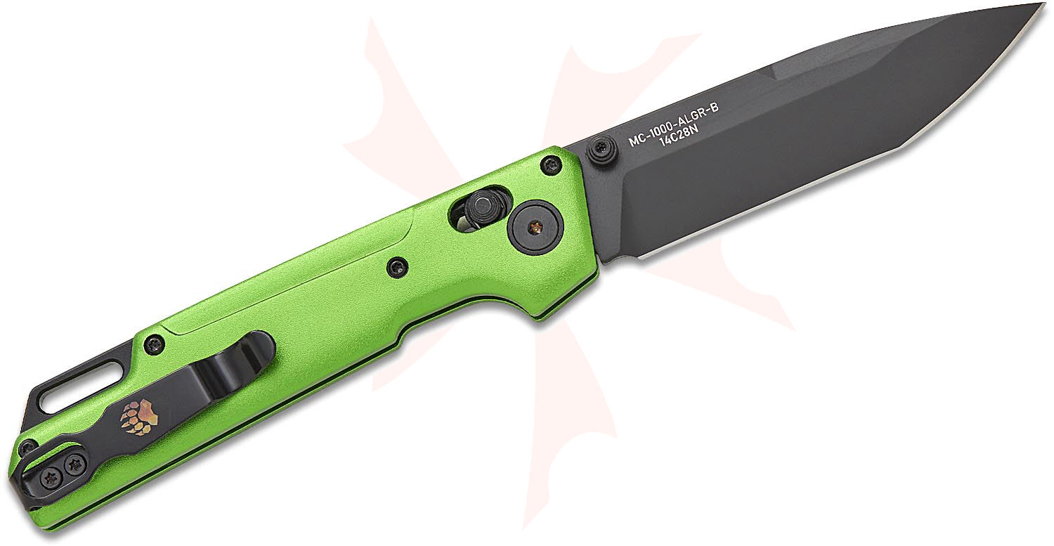 Bear OPS MC-1000-ALGR-B Nekama I Folding Knife 3.42