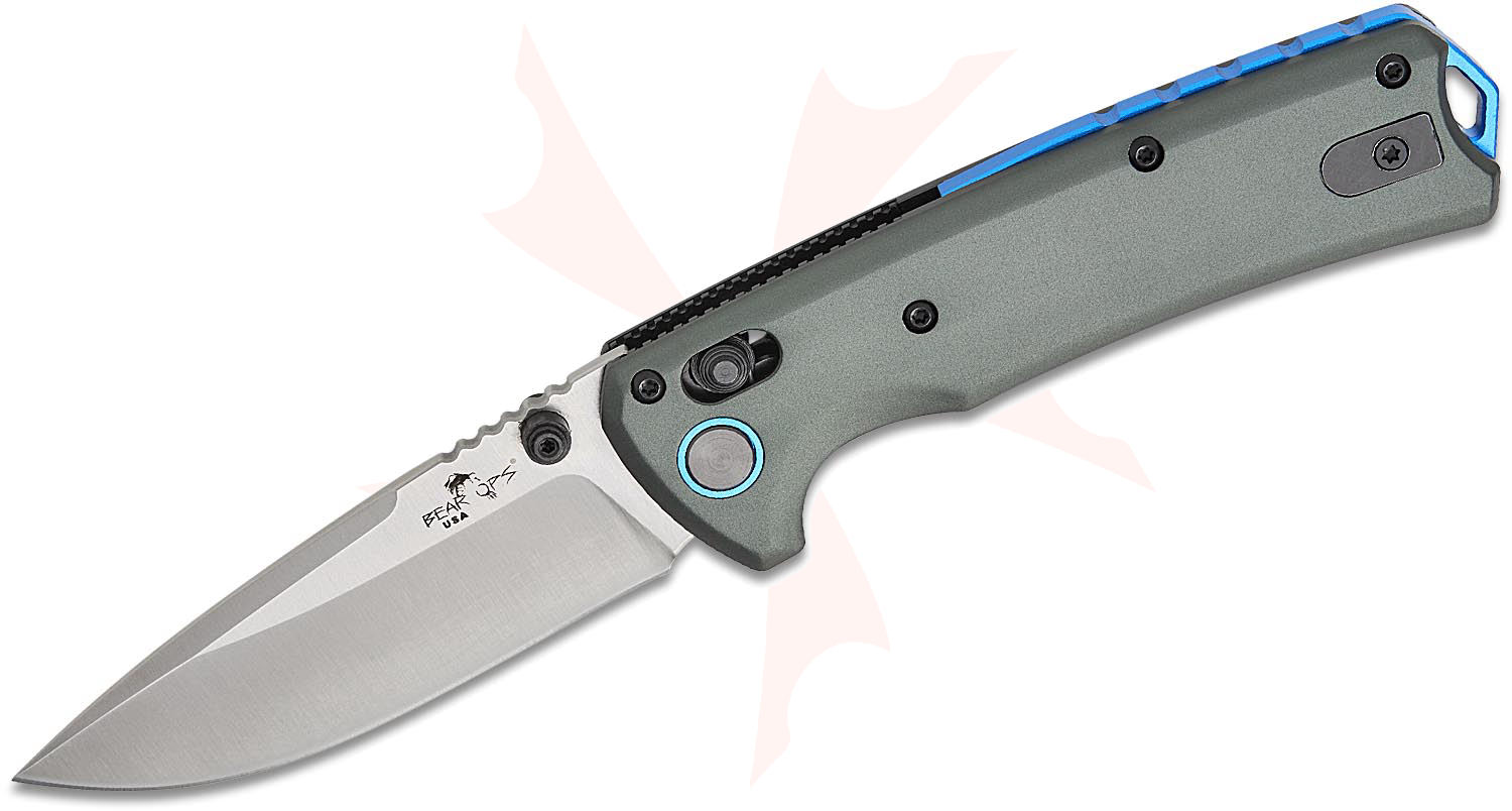 Bear OPS MC-1100-ALGY-S Nekama II Folding Knife 3.15