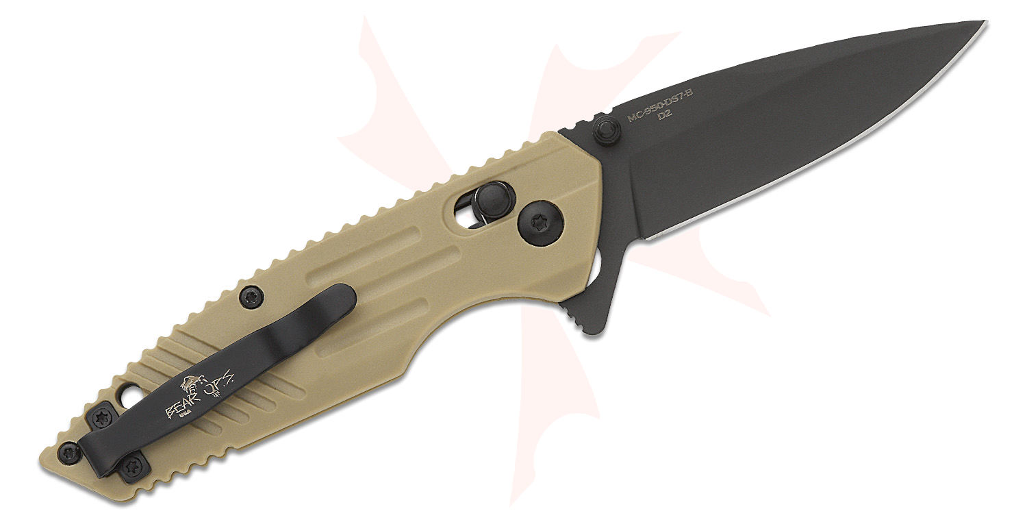 Bear OPS Rancor IX Slide Lock Flipper Knife 2.83