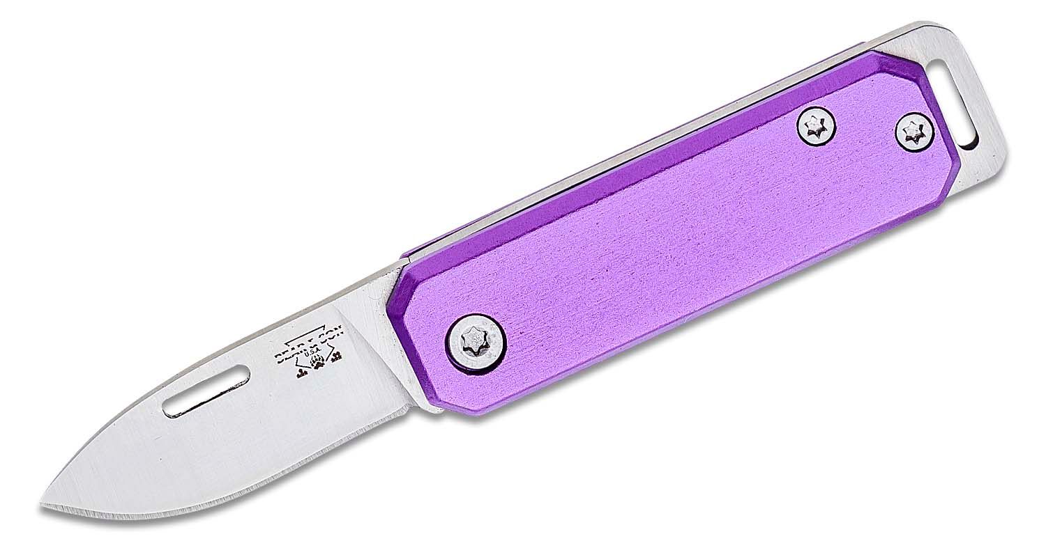 Bear Rainbow Finish Locking Folding Knife