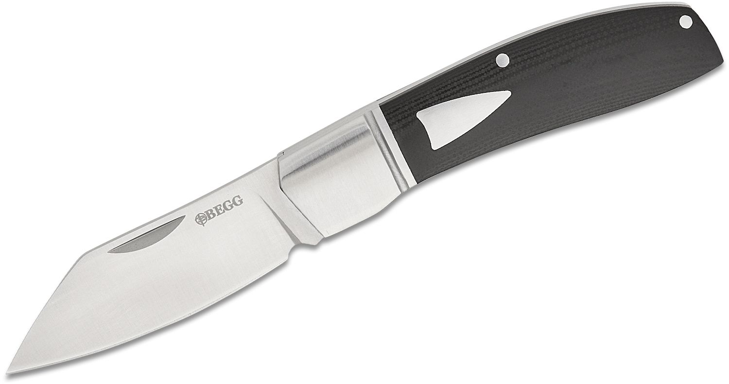 Begg Knives BG035 Steelcraft Series JVO Traditional Sheepsfoot