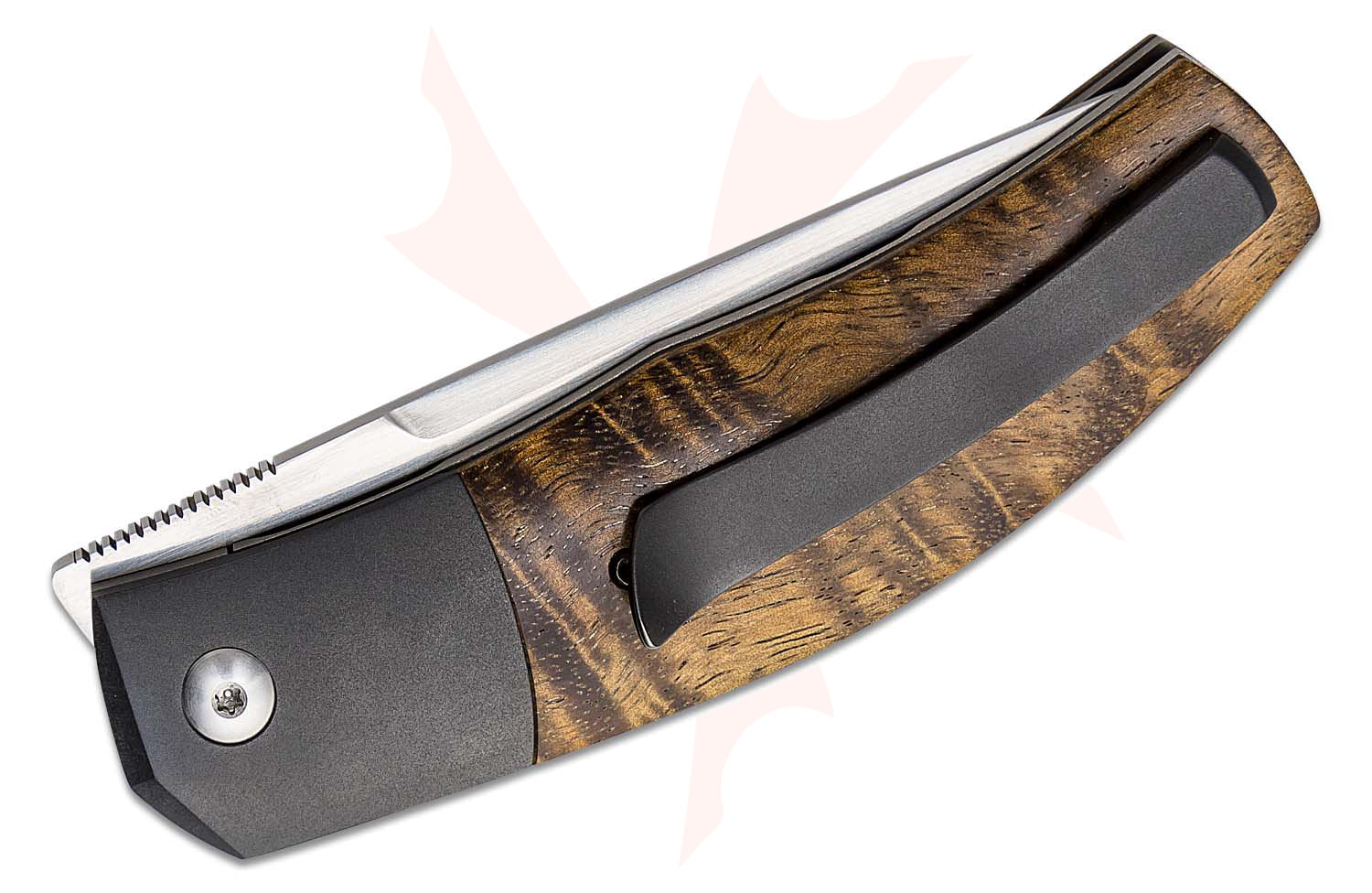 ＢＥＬＬＥＦＵＺＥ Maxime Belzunce Knives Custom XOU Front Flipper Knife 3.45