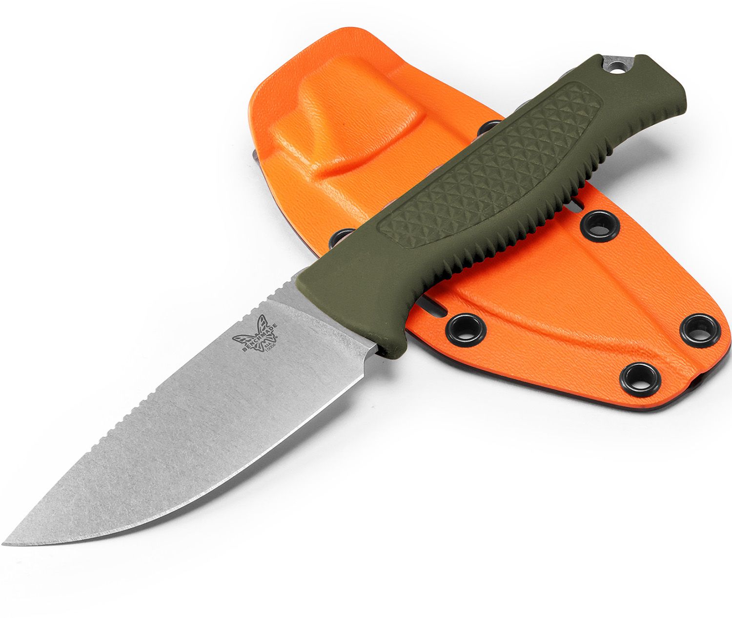 Benchmade Hunt Steep Country Fixed Blade Knife 3.54