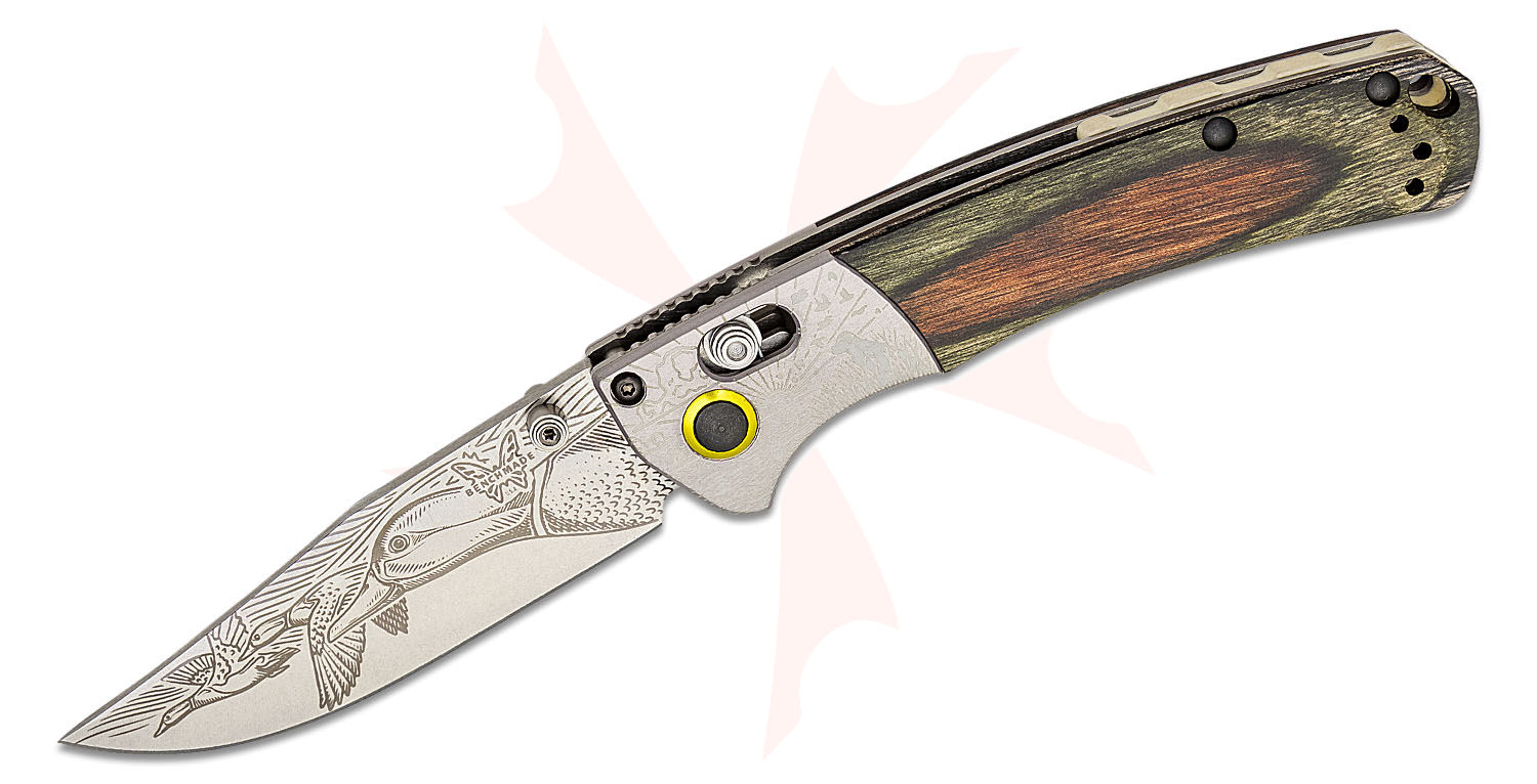 Benchmade Hunt Artist Series Casey Underwood Mini Crooked River