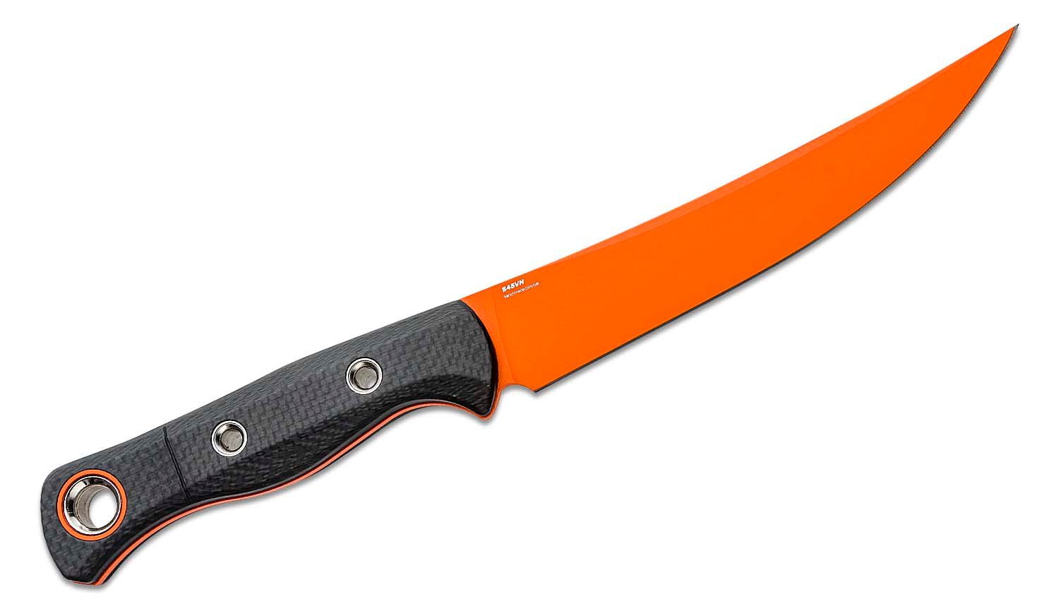 Carbon Fiber & Orange G10 3/16 - Knife Handle Material