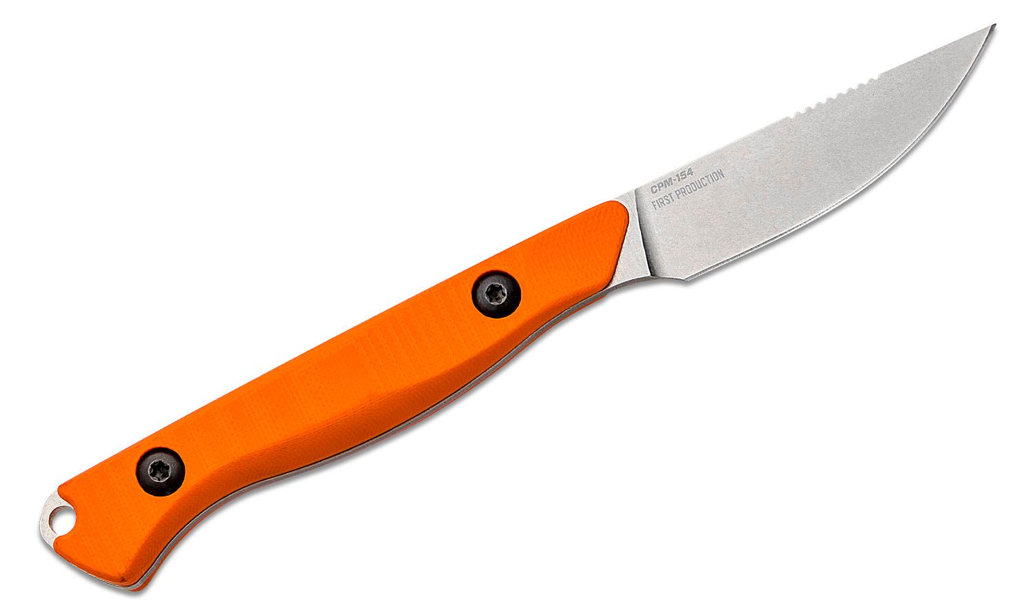 Benchmade Flyway - CPM-154 - Orange G10 Handle - Fixed Blade - 15700