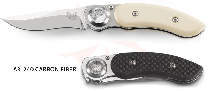 Benchmade A3 240 Paul Axial Gent's Knife 2.37