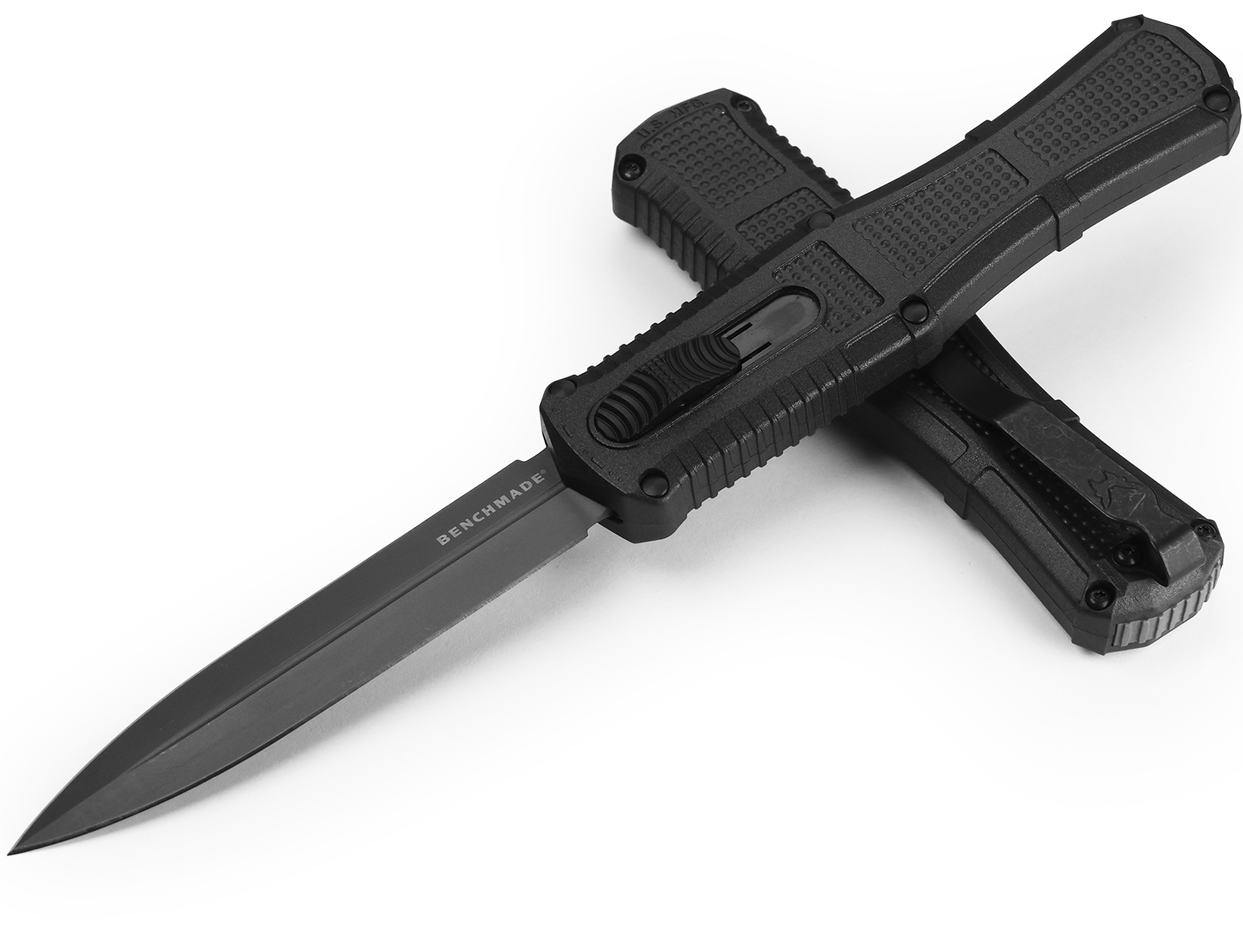 Benchmade 3370GY Claymore OTF AUTO Folding Knife 3.89" CPMD2 Smoke