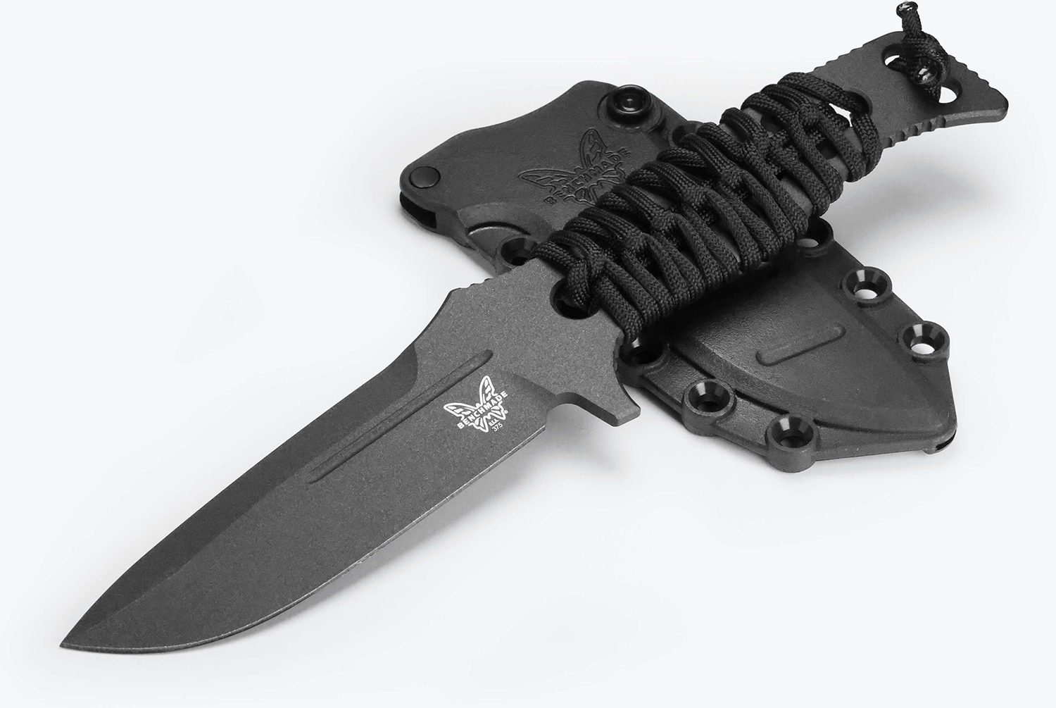 Benchmade 375BK-02 Shane Sibert Adamas Fixed Blade Knife 4.2 