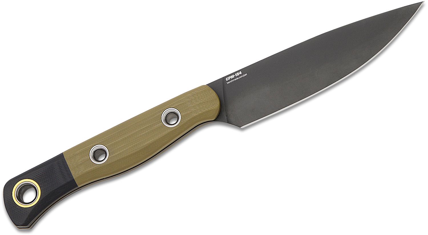 Benchmade Cutlery Station Knife OD Green G10 Handle Black G10