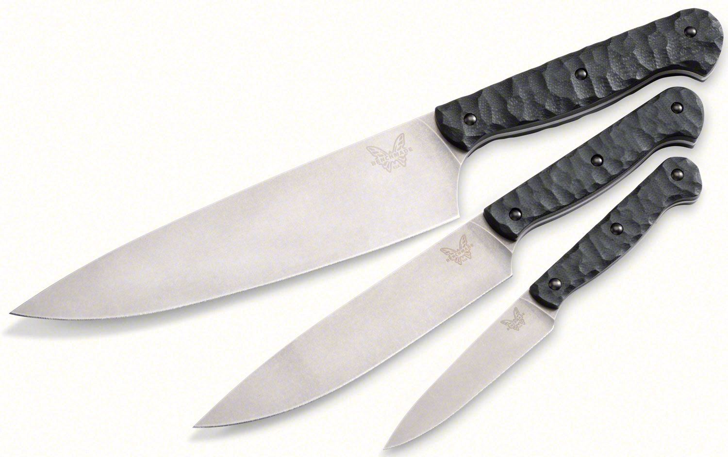 Benchmade Model 4502 Prestigedges 3-Piece Kitchen Knife Set, G10 ...