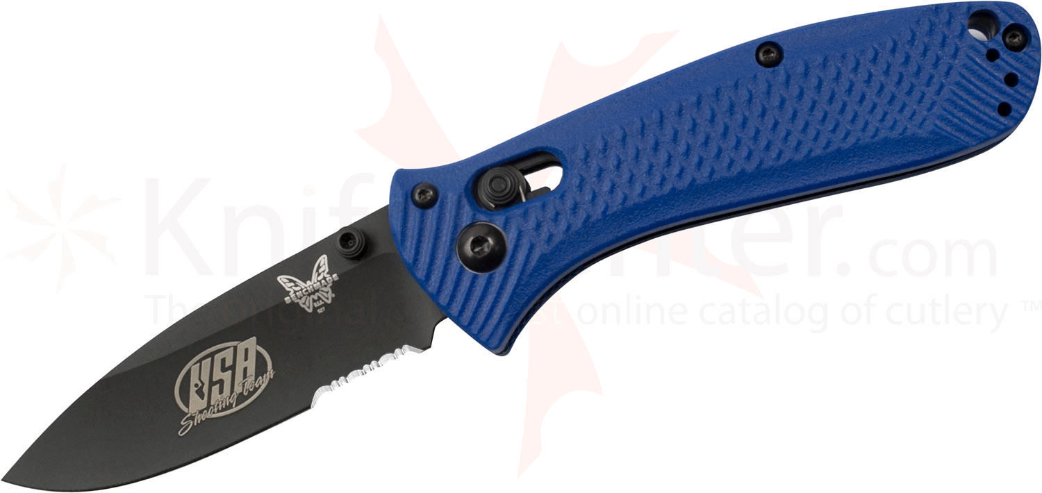 Benchmade 527SBK-USA Shooting Team Mini-Presidio Folding Knife