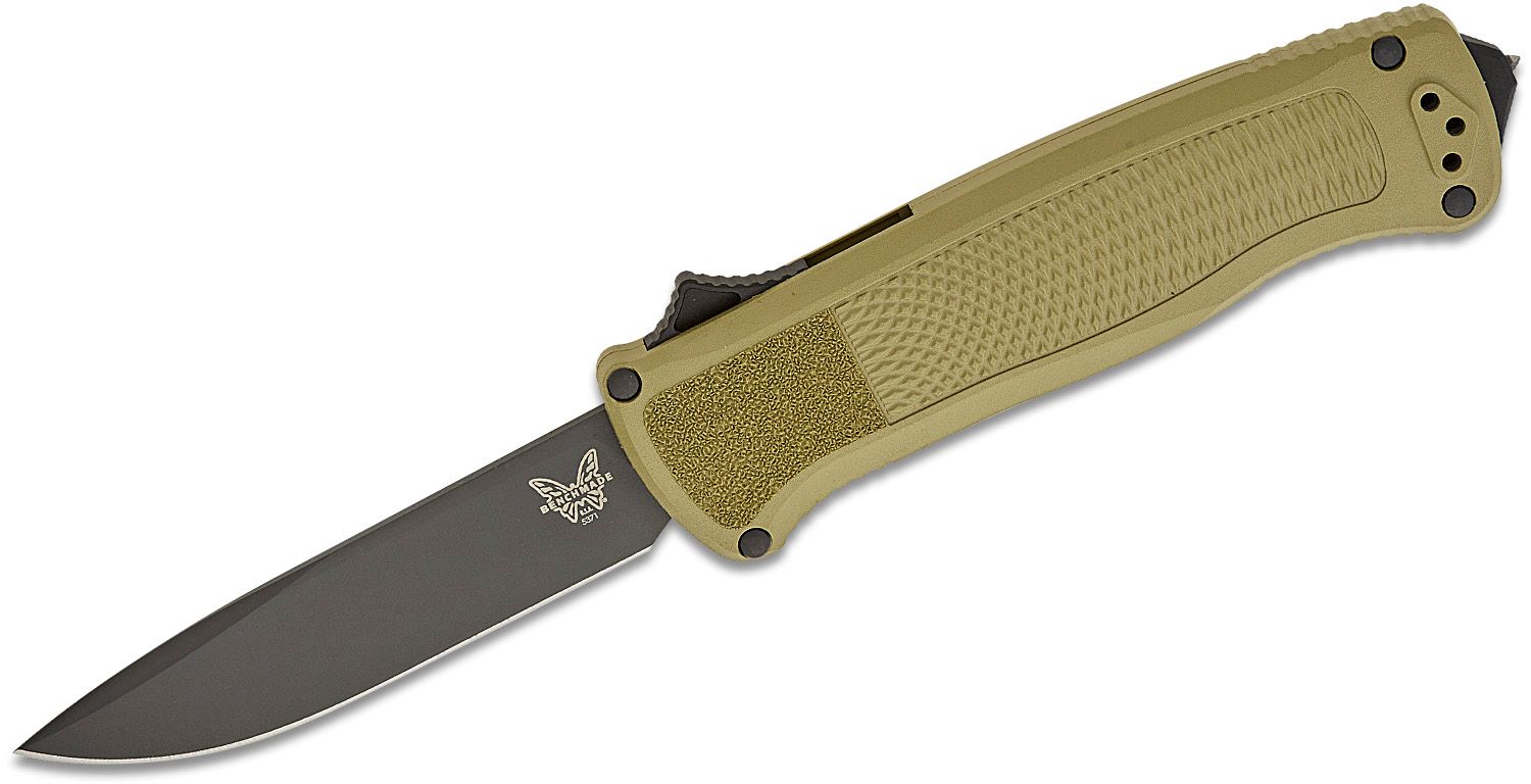 Benchmade 5371BK-01 Shootout OTF AUTO Knife 3.494