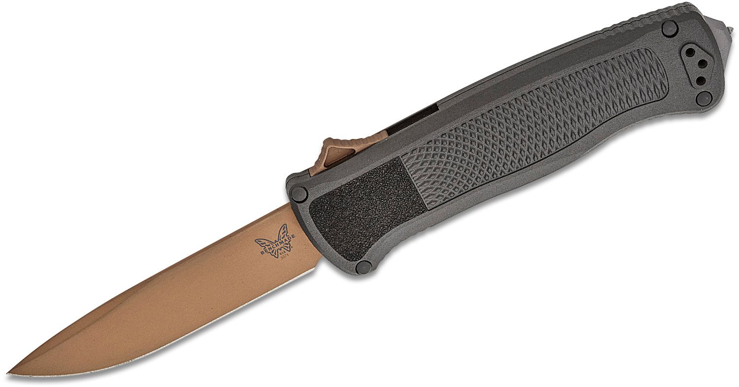 Benchmade 5371FE Shootout OTF AUTO Knife 3.494