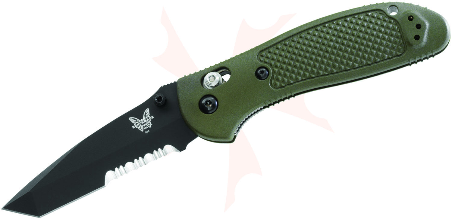 stm　オリーブ24AW 36 Benchmade 553SOD Tanto Griptilian 3.45