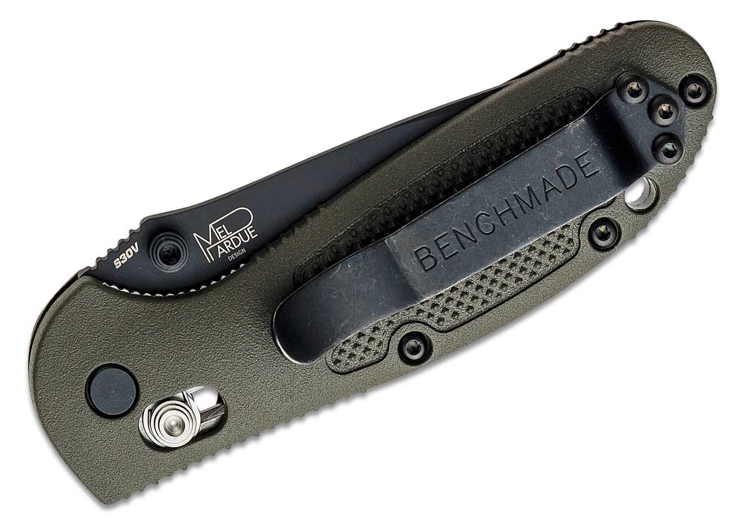  Benchmade - Griptilian 556-S30V EDC Knife with Black Handle  (556-S30V) : Sports & Outdoors
